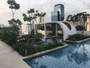 Outram Park Condominium Swimming Pool - found for Expat Tenant Benjamin found with one of the best expat property agents in Singapore, from Propseller